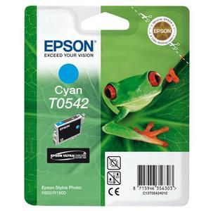 Epson cartouche jet d'encre UltraChrome Hi-Gloss cyan 'Grenouille' (T0542) - C13T05424010 - Compatible Epson Stylus Photo R 1800 et R 800_0