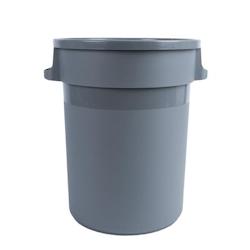 Poubelle Plastique 80 L - Jantex - gris plastique L647_0