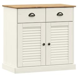 Helloshop26 - Buffet bahut commode armoire meuble de rangement organisateur cuisine salle de séjour salon avec tiroirs 78 x 40 x 75 02_0030138 - 3000_0