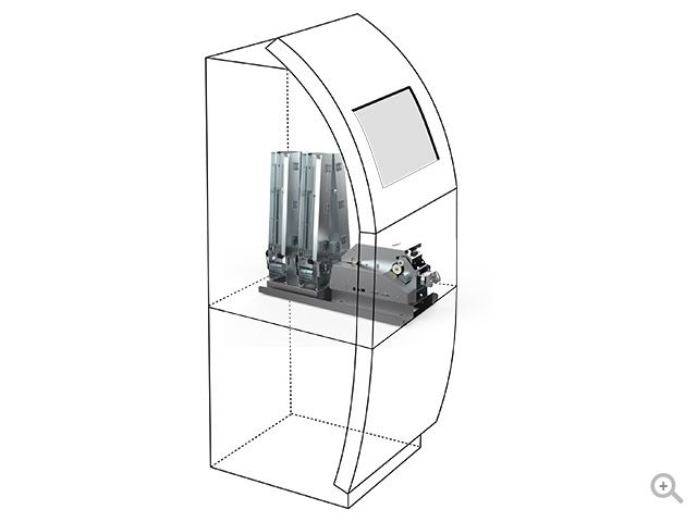 Imprimantes à cartes RFID Kiosk KM500B - KM2000B - Evolis - impression simple/double face - + de 30 000 cartes/an_0