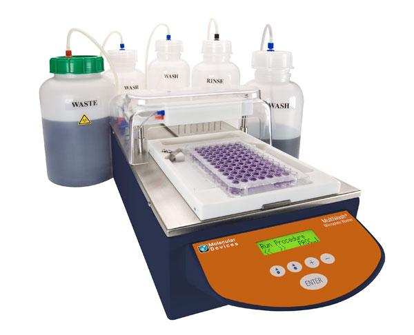 Laveur de microplaques MultiWash+ - Molecular Devices - compact, silencieux et configurable pour plaques 96 et 384 puits_0