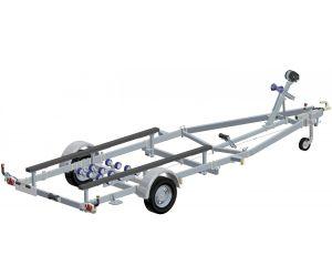 Remorque bateau immergeable 1500 kg PTAC - CU 1070 kg - 1 essieu - Fast patins_0