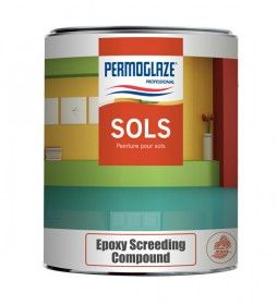 Permoglaze epoxy screeding compound - peinture de sol - sofap - logement 20 l_0