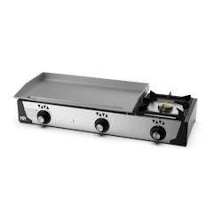 Plancha à gaz avec réchaud – plaque en acier rectifié – épaisseur 6 mm - 3667335118304_0