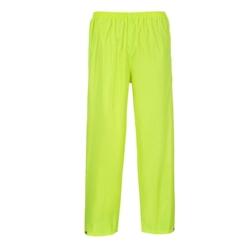 Portwest - Pantalon de pluie pour hommes CLASSIC Jaune Taille L - L jaune polyester 5036108020751_0