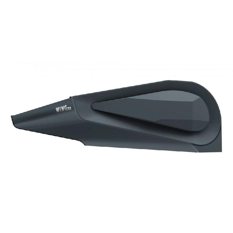 Rideau d'air chaud électrique triphasé moteur AC WING E150 Noir - VTS - 0303_0