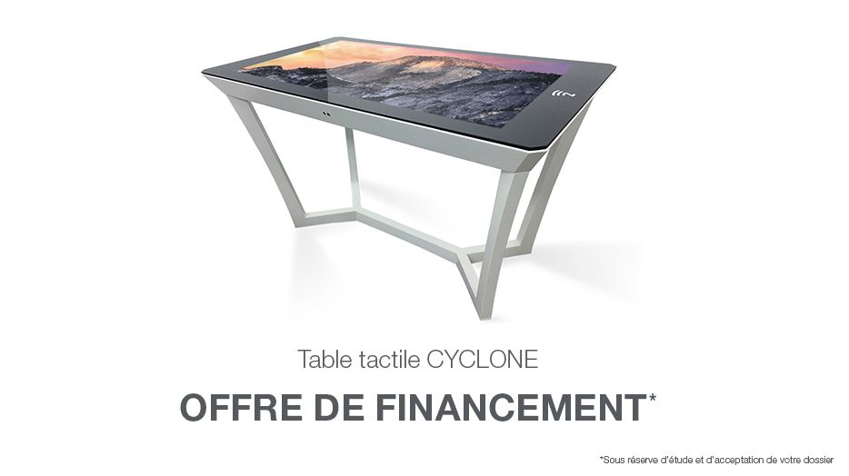 Table multimédia tactile cyclone_0
