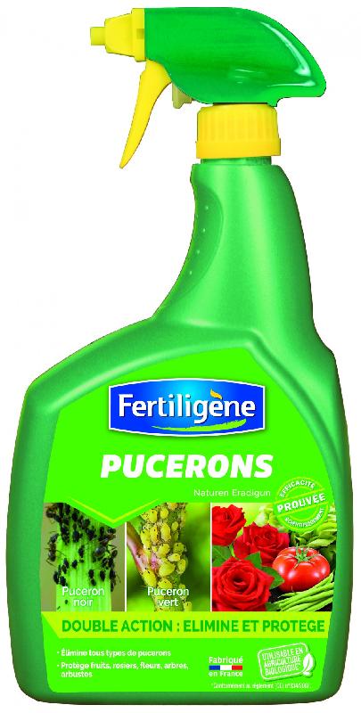 Traitement des insectes pucerons FERTILIGENE, pour plantes d'ornement, 800ml_0