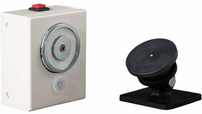 Ventouse de rétention 50kg pour maintien porte ouverte 24v standard - PERJES - vem45-50bi24cpa - 570169_0