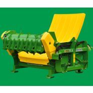 X2000 dérouleuse sans chaîne pour balles rondes et carrées - Hustler Equipment - Rotor axial, plateforme en polyéthylène, charge maxi 1 t_0