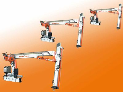 Grue auxiliaire Atlas 210.2 VB à 210 VCS - modèle polyvalent et robuste_0