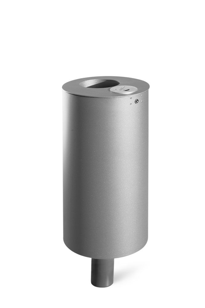 530.001 - 530.020 - Poubelle publique - ABES - 50 L - technologie 3p - acier galvanisé_0