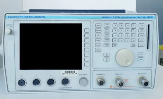 6201 - banc de test pour micro-ondes - aeroflex-ifr-marconi - 10mhz - 8ghz - analyseurs de signaux vectoriels_0