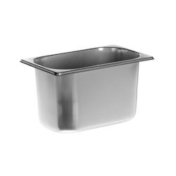 Bac Glacier inox AISI 304 - 265 x 160 hauteur 150 mm - Gastroland - 3701666002434_0