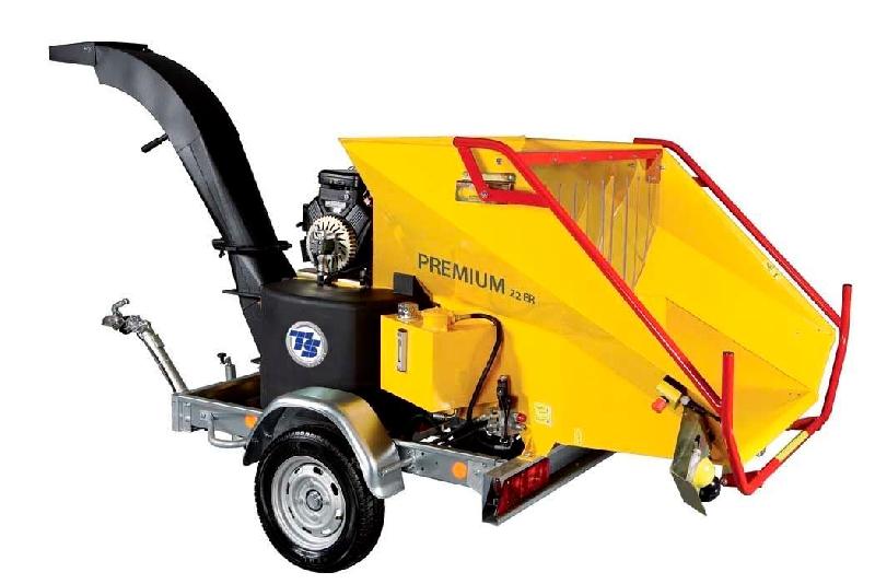Broyeur de végétaux Saelen - moteur essence 22 CV - capacité 13 cm - rendement 17 m3/h_0