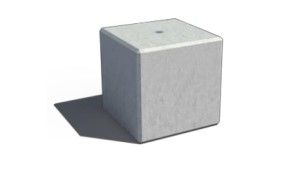 BSF_050 - Bloc béton Lego - Buhler Fils - 50cm x 50cm x 50cm - Poids 300kg_0