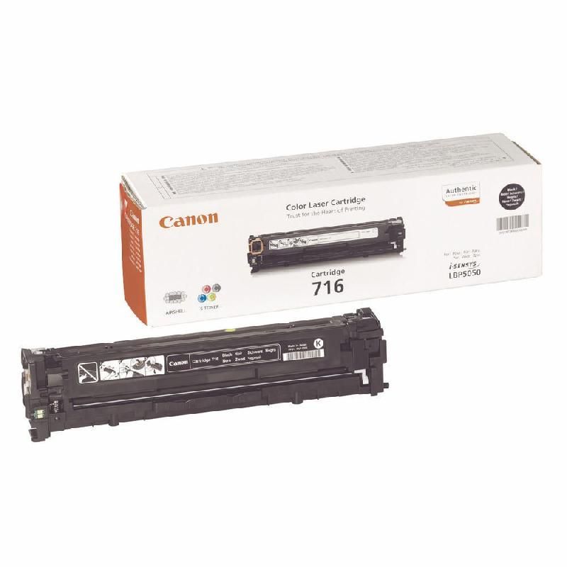 CANON TONER ORIGINAL 716 N (1980B002) - COULEUR: NOIR