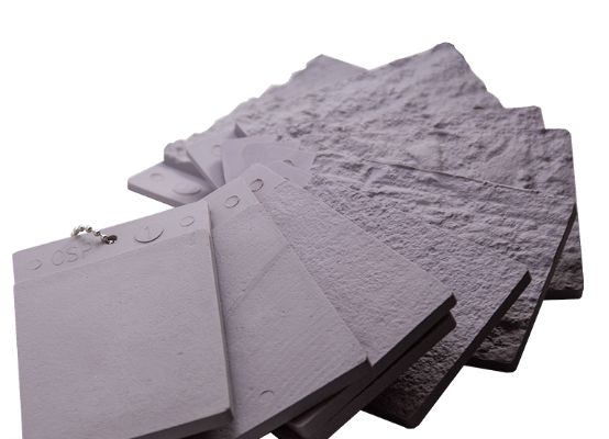 Comparateur de profil de surface béton - Ensemble de 10 plaques en caoutchouc CSP 1 à CSP 10 - Référence NEG002025_0