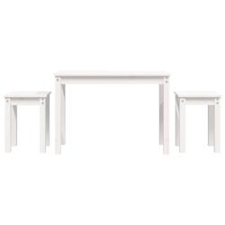 Décoshop26 - Lot de 3 tables d'appoint gigognes en bois de pin blanc DEC032698 - 3000259112766_0