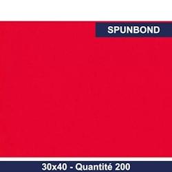 García de Pou Set de table 30x40 - Spunbond - rouge - x200 - GARCIA DE POU - rouge 7863577502628_0