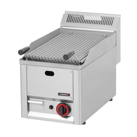 Grill pierre de lave 33 - CASSELIN CGPL - Acier inoxydable AISI 304 - 6 500 W gaz_0