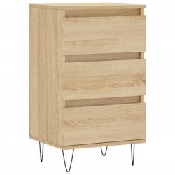 Helloshop26 - Buffet bahut commode armoire meuble de rangement organisateur cuisine salle de séjour salon sonoma 40 x 35 x 70 cm 02_0031563 - 3000210_0
