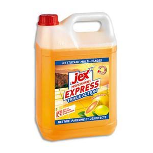 Jex professionnel bidon de 5 litres désinfectant triple action multi-surfaces soleil de corse_0