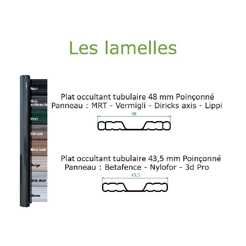 Lamelle à l'unite - occultant pvc_0