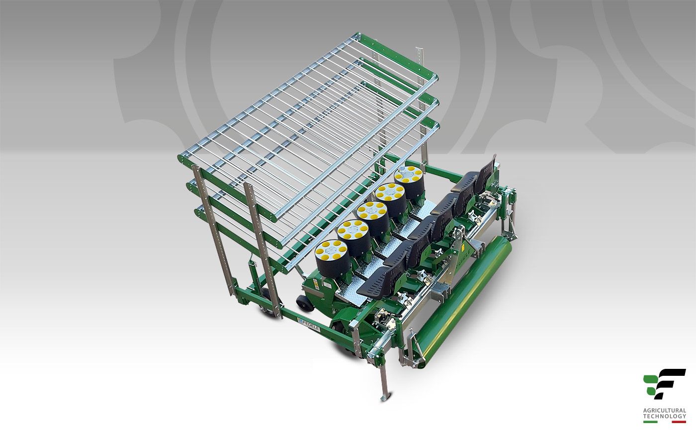Max-m - planteuse Fedelemario - distance inter-plants de 15 à 162 cm - pour repiquage sur sol paillé ou nu_0