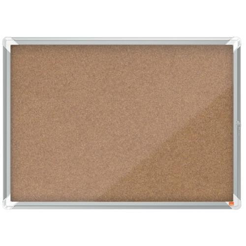 Nobo vitrine d'affichage porte battante premium plus - en liège - 8 x a4 - 1915326_0