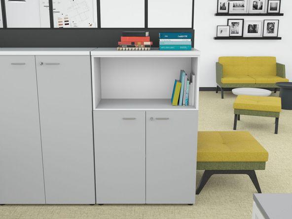 Armoire mi-haute avec niche L86 H134 Etner_0