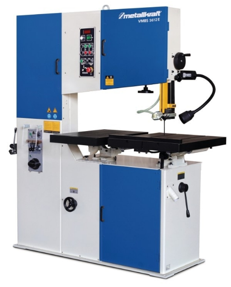 Scie à ruban Metallkraft VMBS 3612E - avance électrique de table - variateur mécanique - soudage de lame intégré_0