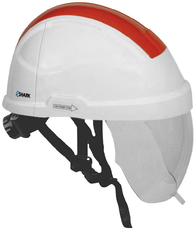 Casque industriel avec écran facial intégré - Normes EN166, EN170, EN397 - SIBTC42ES - Sibille Fameca Electric_0
