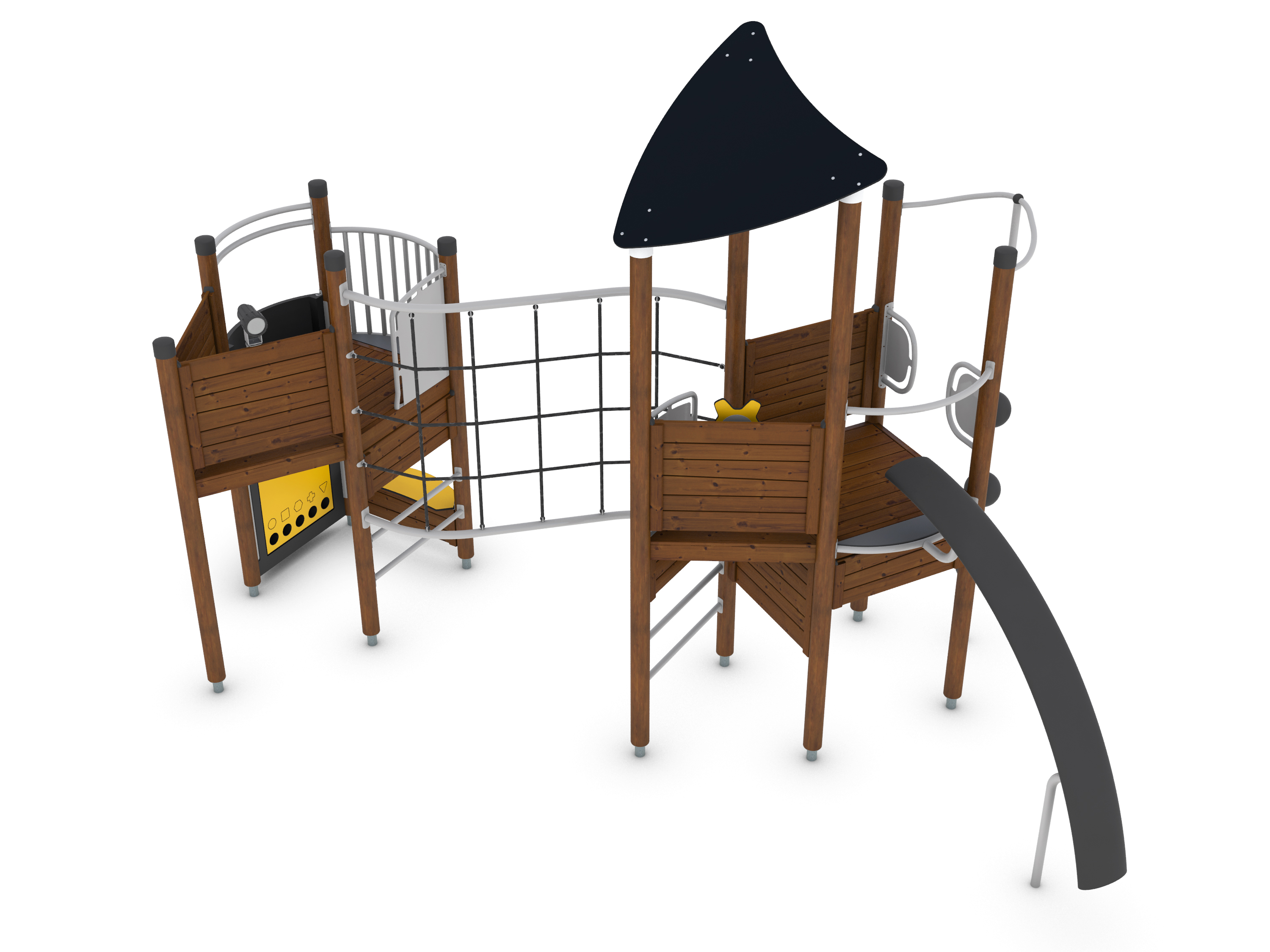 Structure multi-jeux 5 à 12 ans - Uniplay Dalux - 8049140 - Hags_0