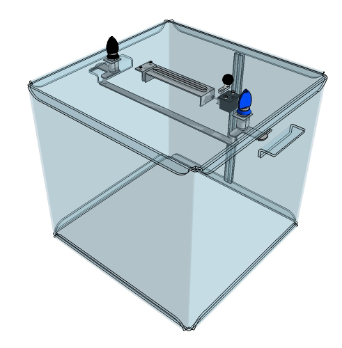 Urne300 - urnes électorales en polycarbonate incassable - l25xl25xh25 cm / 15 litres - 300 bulletins_0