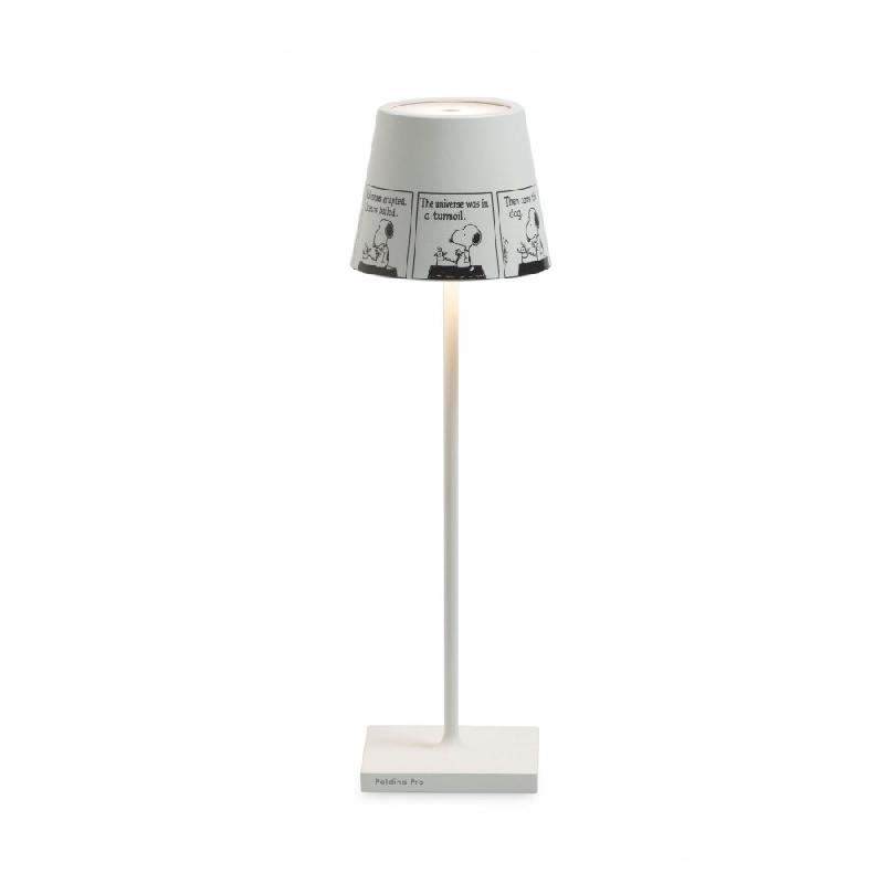Zafferano Lampe Led Poldina Pro Peanuts Bande Rechargeable Ip65 Extérieur, Dimmable Avec Autonomie Jusqu'À 12 Heures - multicolore 8054144504681_0