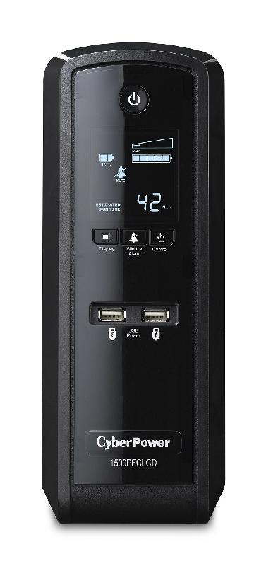 CYBERPOWER CP1500EPFCLCD ALIMENTATION D'ÉNERGIE NON INTERRUPTIBLE INTE_0