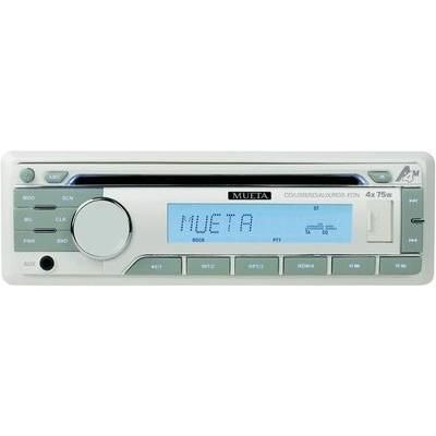 AUTORADIO MUETA A4M MARINE 4 X 75 W BLANC