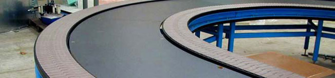 Bande transporteuse Flexgrip - face supérieure rugueuse - carcasse EP - haute friction_0