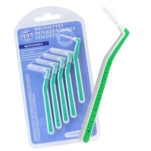 BROSSETTES INTERDENTAIRES COUDÉES 0.6 MM (BOITE DE 5)