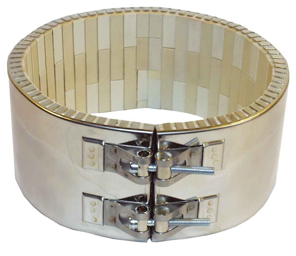 Collier chauffant en céramique sur mesure - Diamètre 60 à 630 mm - Température max 900°C_0