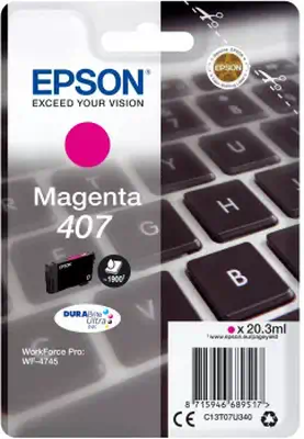 Epson WF-4745 cartouche d'encre 1 pièce(s) Original Rendement élevé (XL) Magenta_0