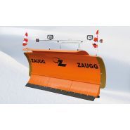 G33 lame à neige - Zaugg - longueur de lame 260cm à 390cm - robuste en acier pour tracteurs, Unimog, camions et chargeuses_0