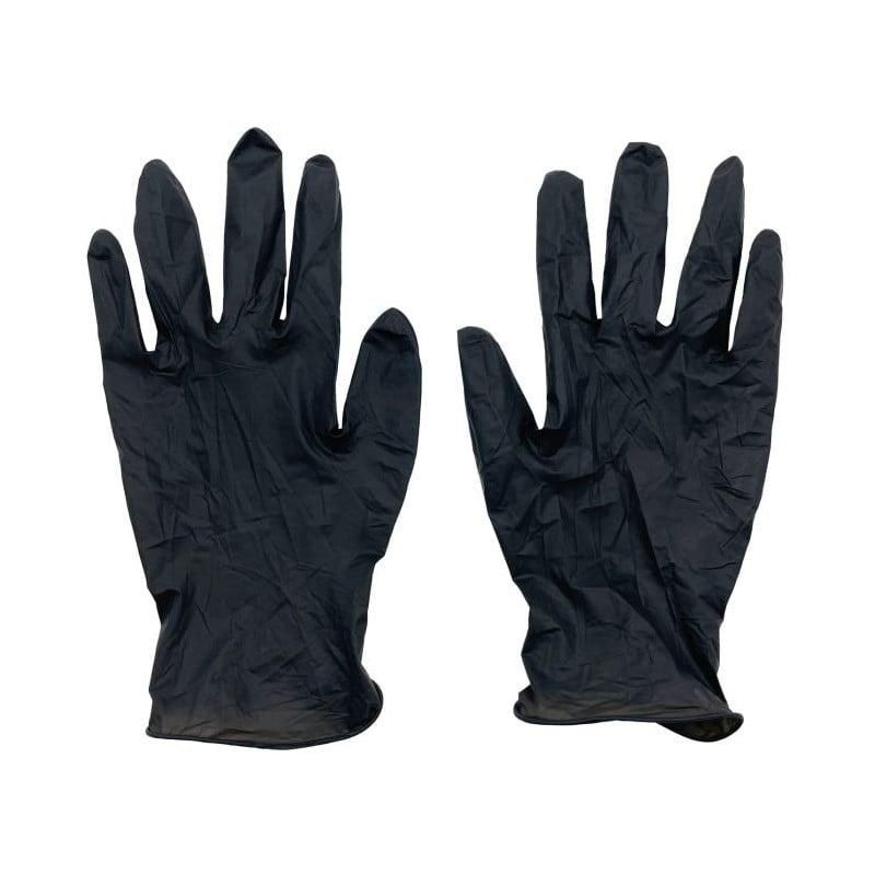 Gants de protection en nitrile noir - KSTools | 310.0452_0