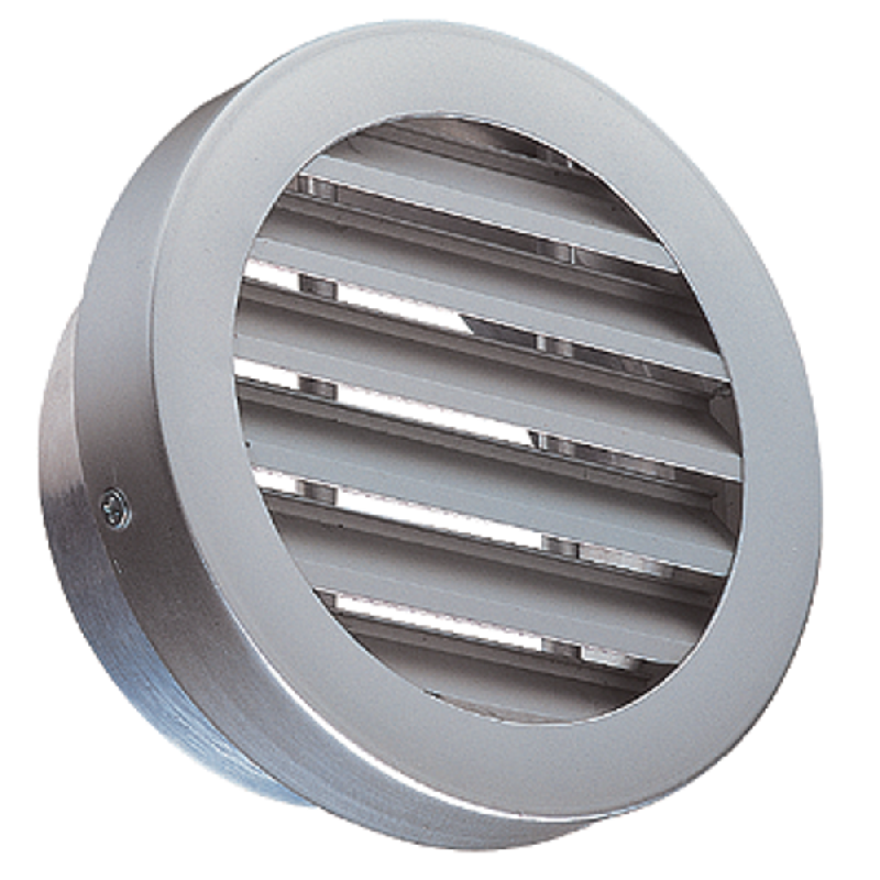 Grille extérieure murale circulaire en aluminium Ø200 mm - Aldes - 11052242_0