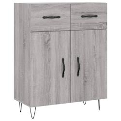 Helloshop26 - Buffet bahut commode armoire meuble de rangement organisateur cuisine salle de séjour salon sonoma 69,5 x 34 x 90 cm 02_0036473 - 30002_0