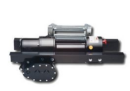 Treuil électrique JE 2700-CE - O.M.F.B S.P.A Hydraulic Components - tambour long - tension 12V_0