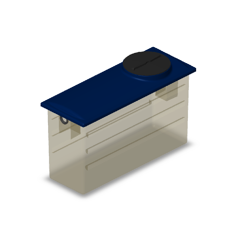 Séparateur de graisses SGP 1 à 5 - Prétraitement des eaux ménagères et cuisines - Polyester renforcé_0