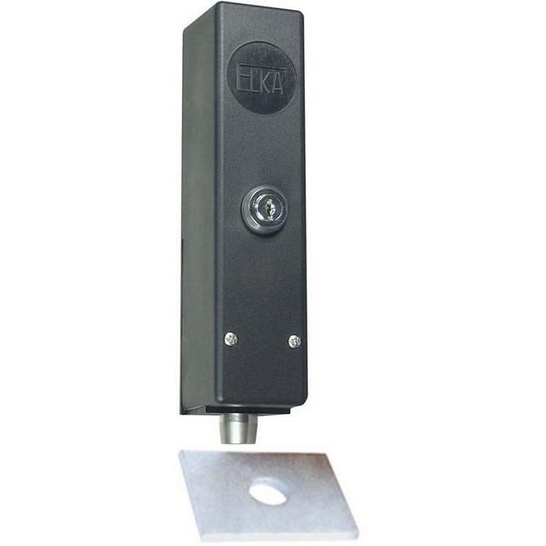 Serrure électrique 24Vdc - pêne 20mm, course 15mm, déverrouillage par clé - Référence E202_0