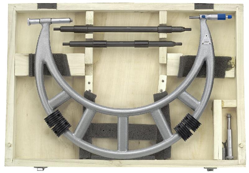 Micromètre extérieur de précision avec deux broches de mesure amovibles 25+50 mm pas de 0,5 mm plage de mesure 600-700 mm Limit MMS2L6070_0